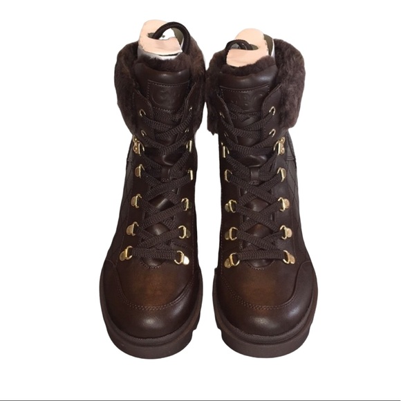 GBG Guess Lace Up Boots Size 9.5M Brand New - Picture 4 of 9